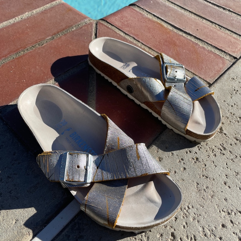 Birkenstock silver